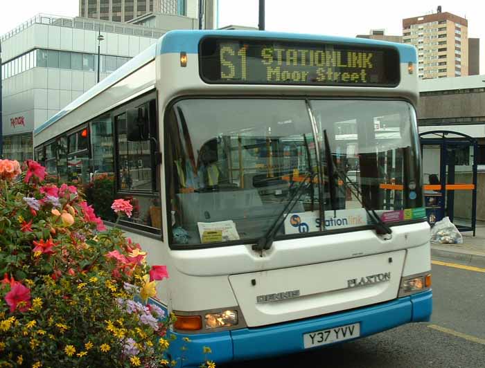 Zak's Dennis Dart Plaxton MPD Y37YVV